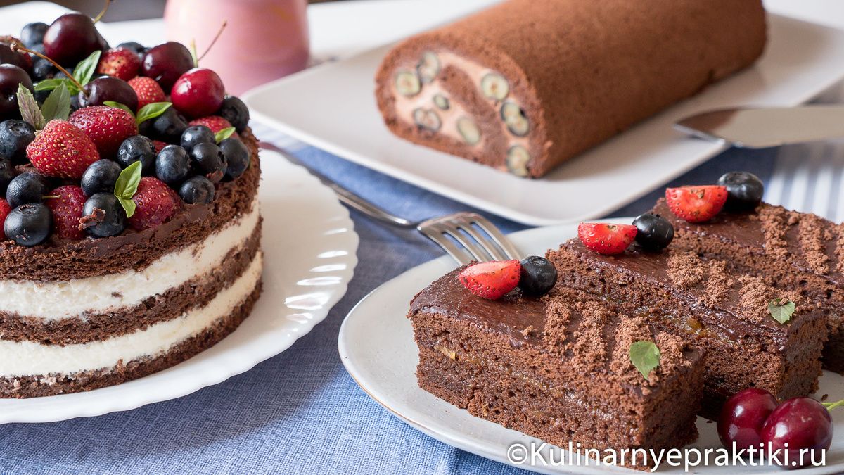 Шоколадный бисквит без муки: простой рецепт для сладкого наслаждения