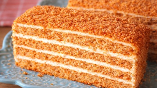 Уникальный медовик за 30 минут