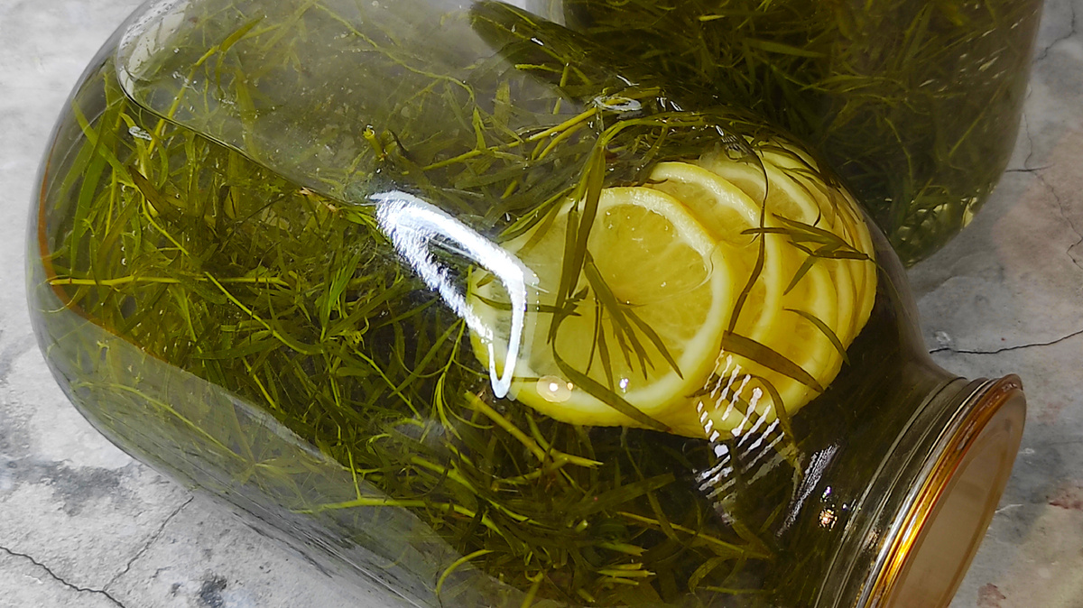 Наслаждайтесь зимой с домашним тархуном: простой рецепт на трехлитровую банку