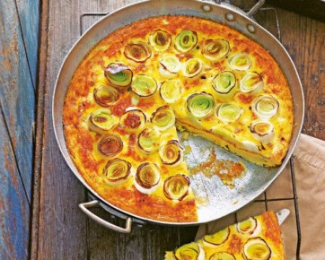 Фриттата с картофелем и луком-порей: новый взгляд на привычное блюдо