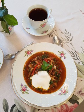 Ароматный грибной суп для уютного вечера