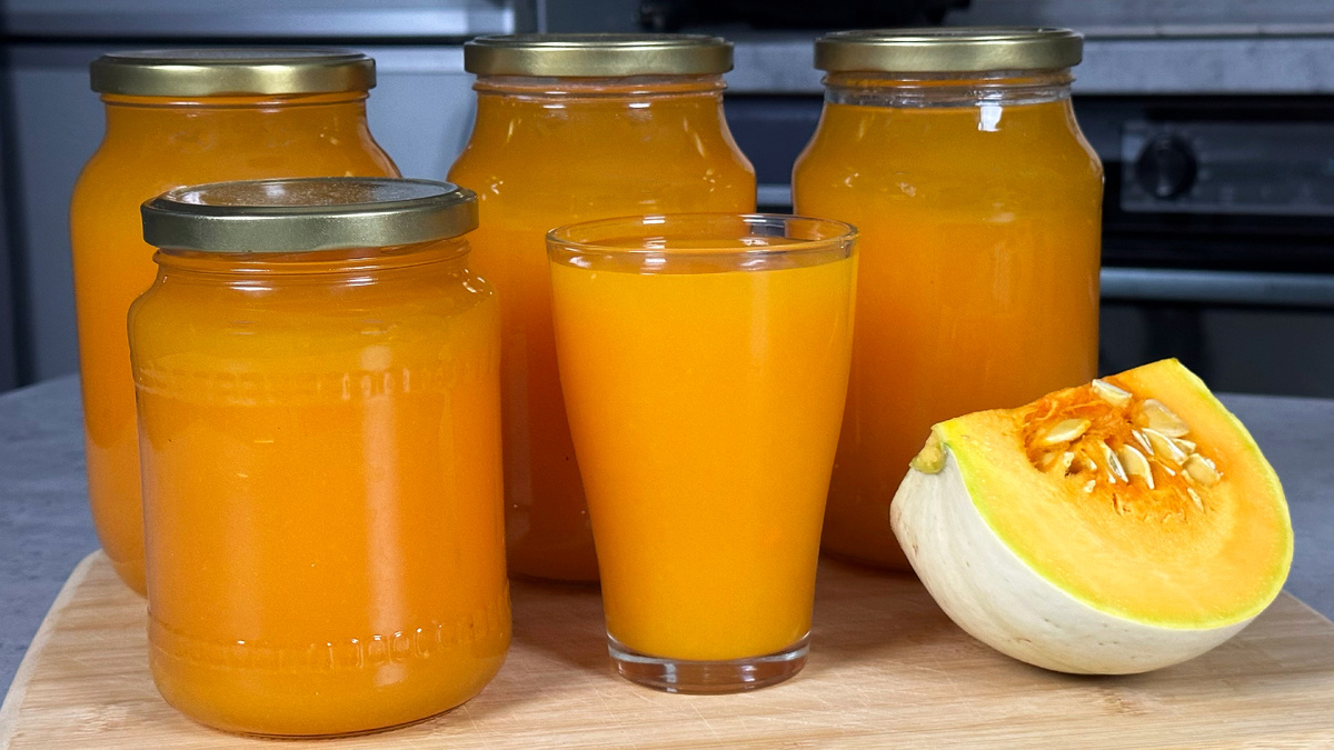 Яркий осенний напиток: готовим тыквенный сок без соковыжималки