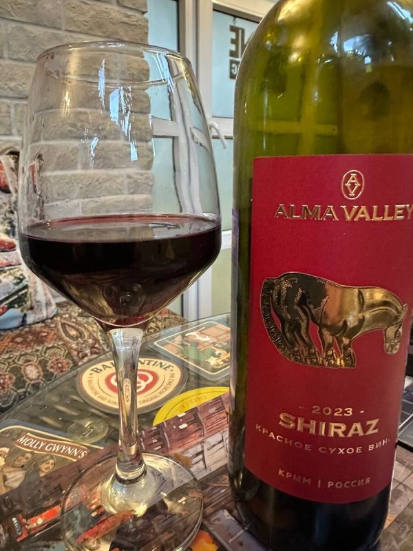 ����� ������ �� ���� �������: ���� Alma Valley Shiraz 2023