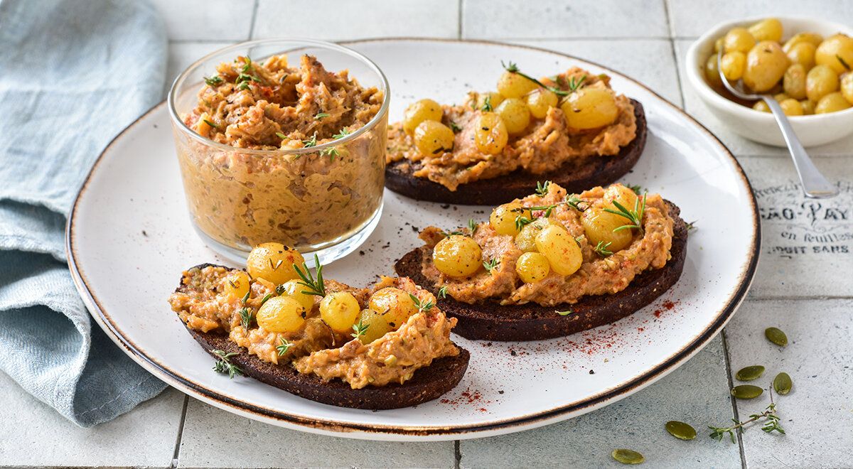 Изысканный веганский паштет из лука, который стоит попробовать