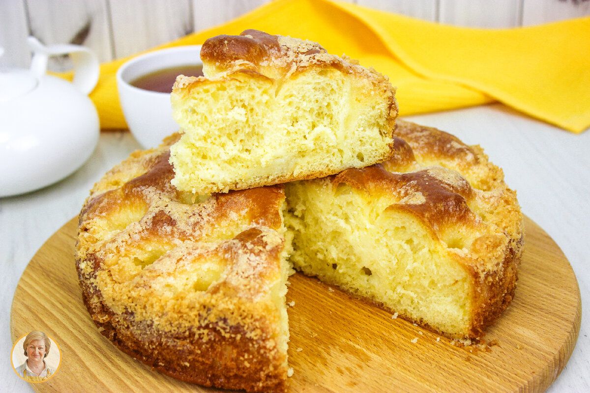 Пробуйте сахарный пирог: легкий и невероятно вкусный десерт