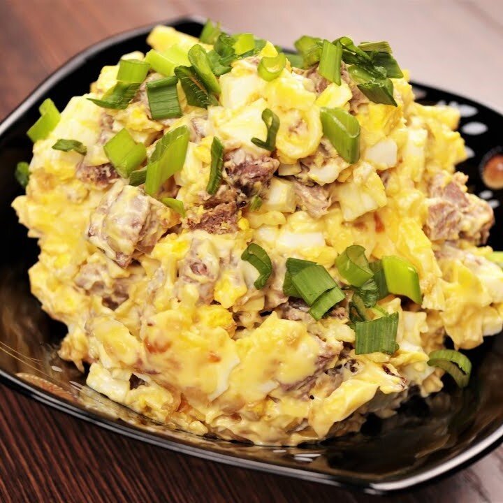 Мясной салат, который исчезает за считанные минуты: попробуйте сами