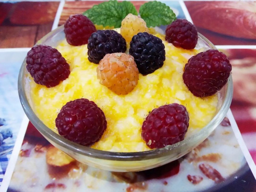 Тыквенная каша с рисом