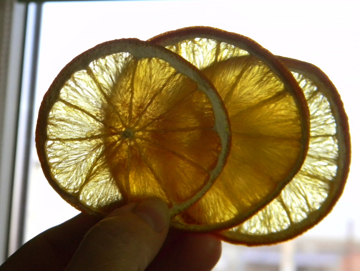 Апельсиновые чипсы: яркий акцент зимних вечеров