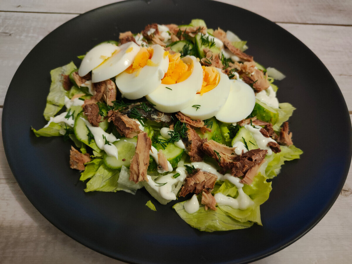 Салат с тунцом: быстро и вкусно