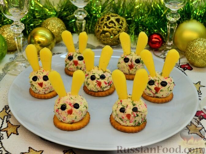 Закуска в форме кролика: креативные идеи для вашего стола