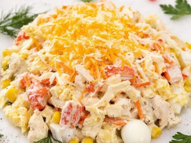 Салат «Рыжик»: яркое угощение на праздничный стол