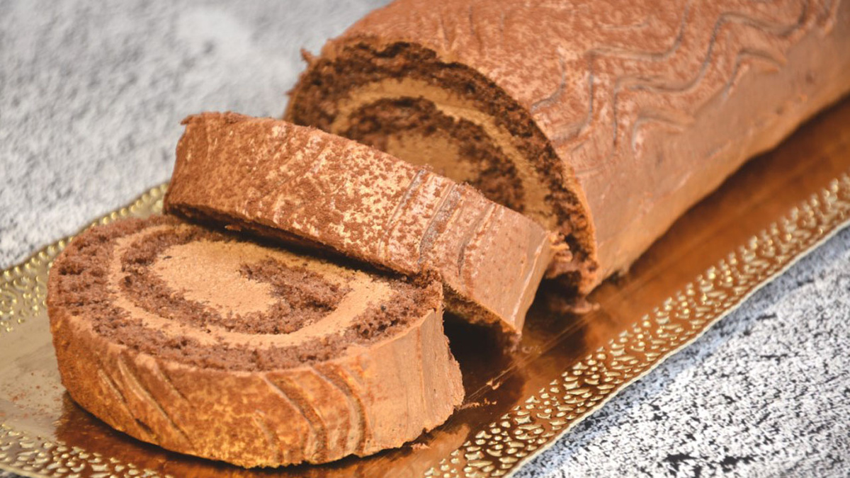 Чешский рулет с кремом, который невероятно тает во рту