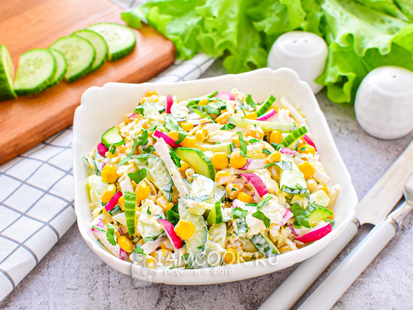 С простоты к изысканности: салаты с кукурузой для любого настроения