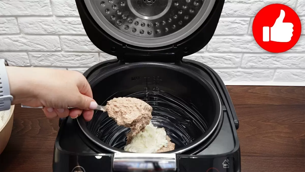 Вкусная творожная запеканка зебра для мультиварки