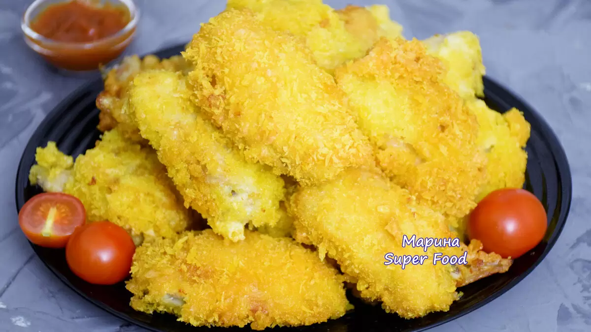 Хрустящие куриные крылышки, способные затмить KFC