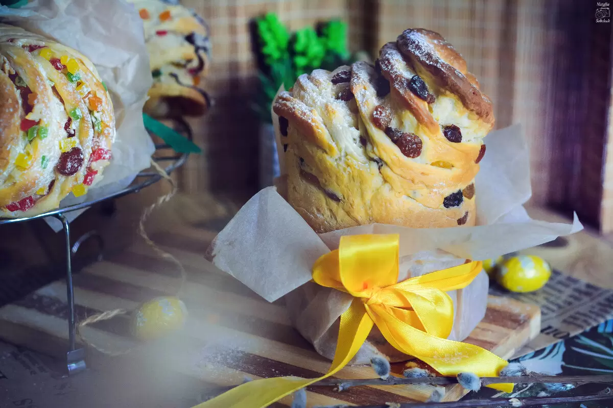 Изысканный краффин: вкусный и эффектный кулич к Пасхе