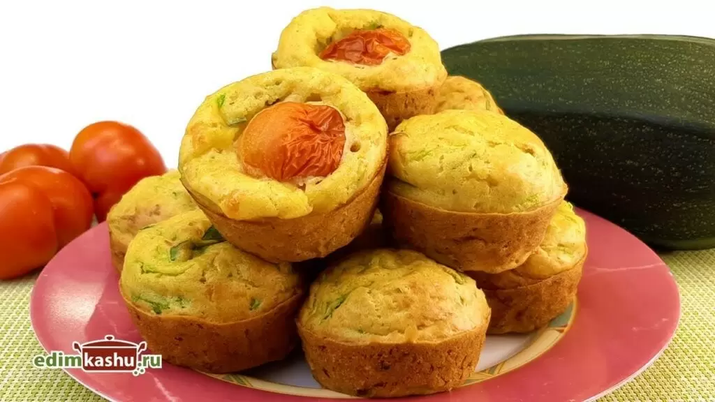Нежные кексы с кабачком и сыром: идеальная альтернатива хлебу