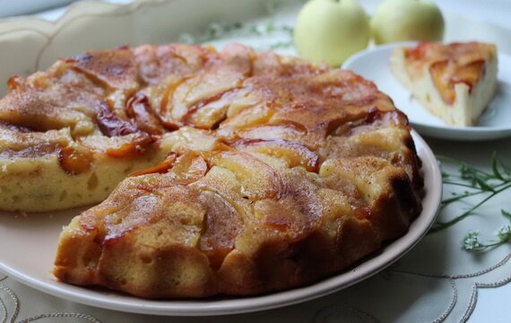 Сладкий Пирог с Яблоками и Нектаринами: Рецепт, который завоюет ваше сердце