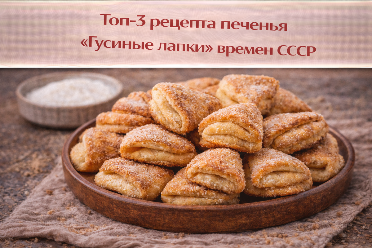 Удивительные «Гусиные лапки»: три рецепта на любой вкус