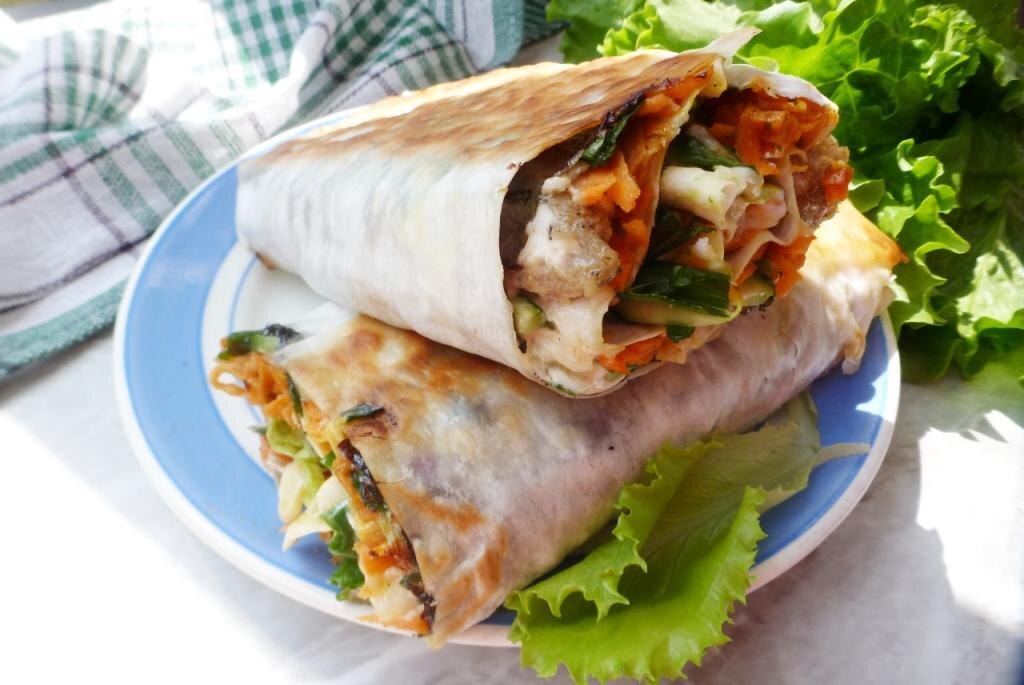Лаваш с огненной начинкой: рулет, который покорит ваши желудки