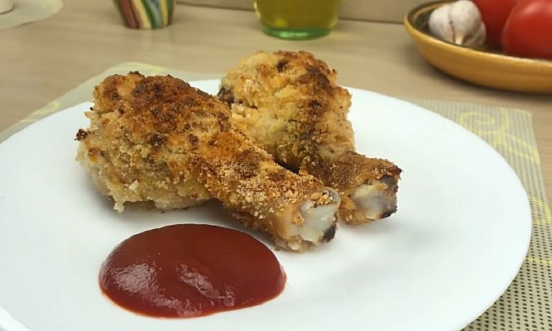 Куриные голени с йогуртовой панировкой: шикарное блюдо с хрустящей корочкой