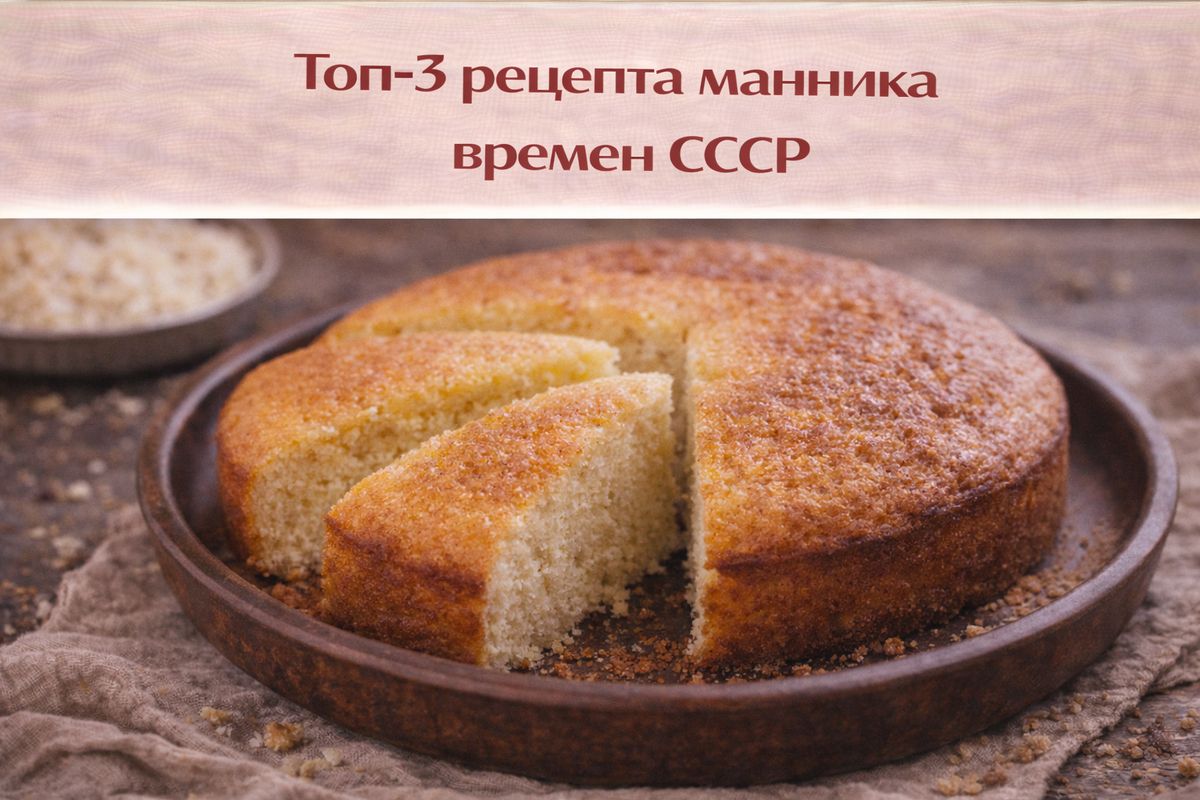 Секреты манника: три любимых рецепта из прошлого